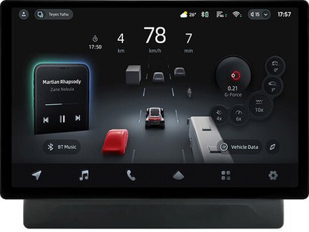 Магнитола для Mitsubishi Delica D5 2019+ - Teyes CC4-PRO монитор 13" 2K QLED на Android 13, Snapdragon 778G, 8+128, AI, CarPlay, DSP, 4G SIM-слот