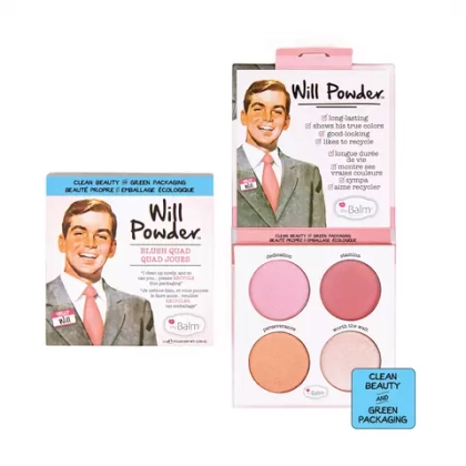 Палетка румян The Balm Will Powder Blush Quad