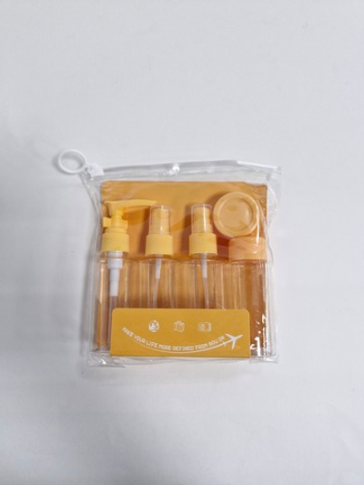 Дорожный набор 5 ёмкостей ОРАНЖЕВЫЙ