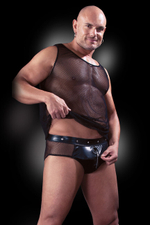 Костюм стриптизера 2XL/3XL (Цвет: черный)