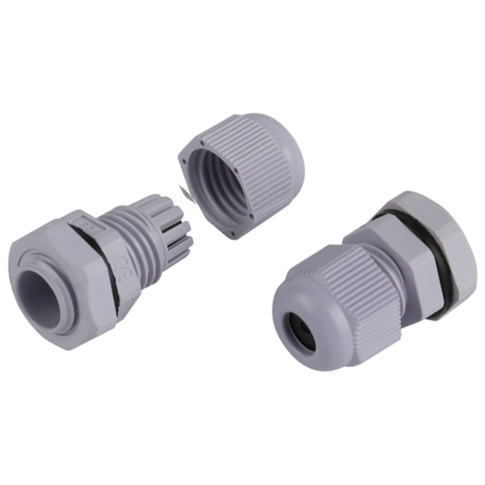 Кабельный ввод сальник ЭРА NO-224-229 PG 7 (d отв.13 мм / d провод.3-6.5 мм) IP54 (упаковка 20 штук) | Кабельные вводы (сальники)