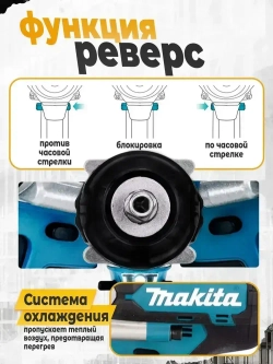 Набор электроинструментов 3В1 УШМ(Болгарка), Дрель-Шуруповерт, Гайковерт, Кейс 2АКБ