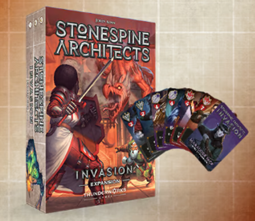 Stonespine Architects: Invasion - настольная игра