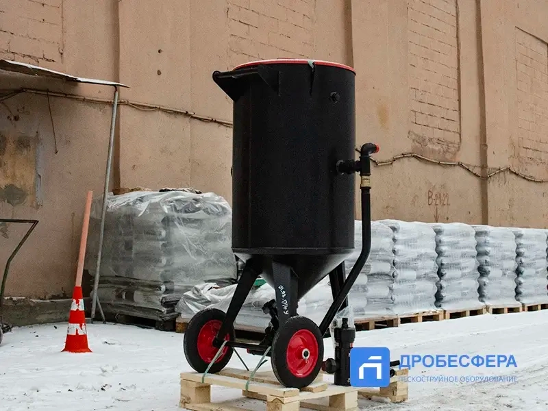 Дробеструйный аппарат PST-PS-250-3 без рукава TWIN