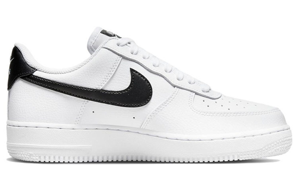 Кроссовки Nike Air Force 1 White Black (Женская размерная сетка)