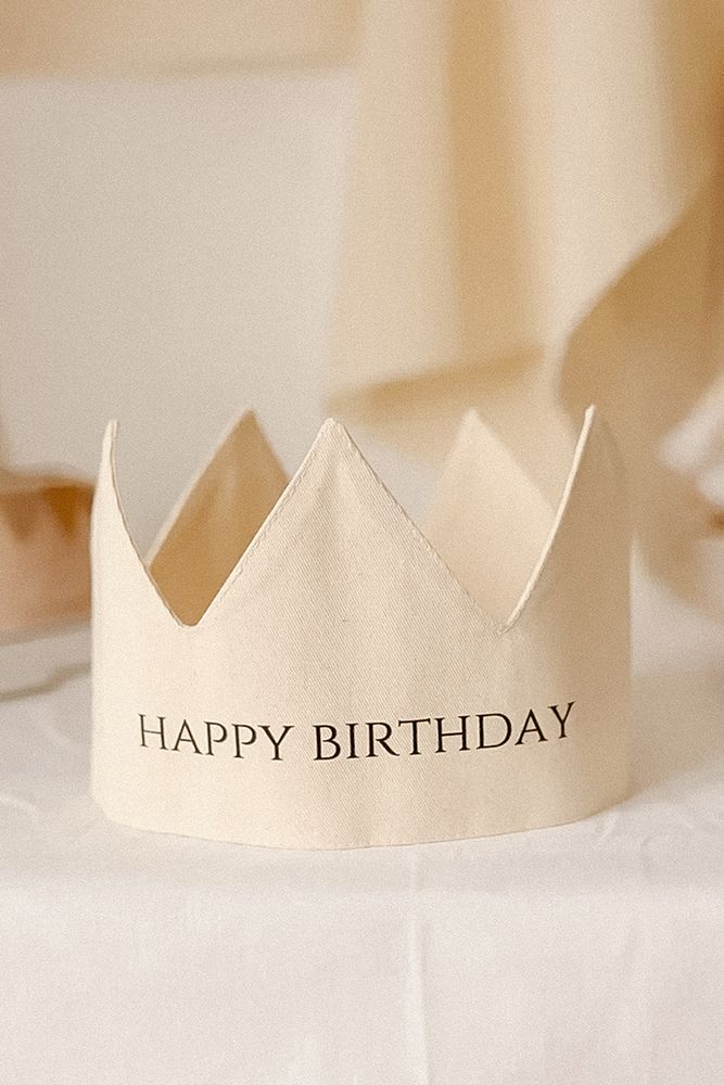 Тканевая корона Happy Birthday / Baby Boom