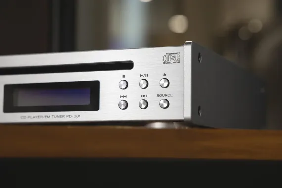 TEAC PD-301-X Silver