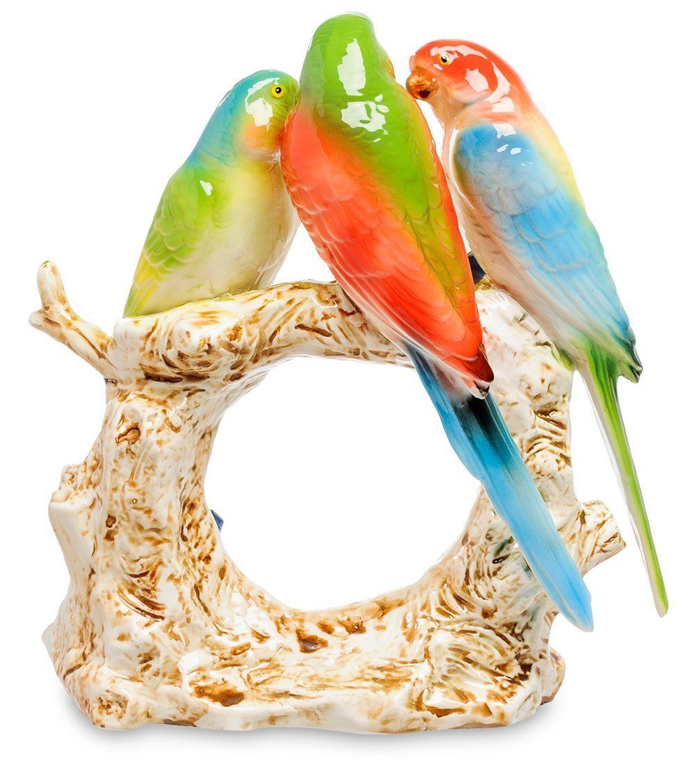 XA-267 Фигура «Три попугая» цв.