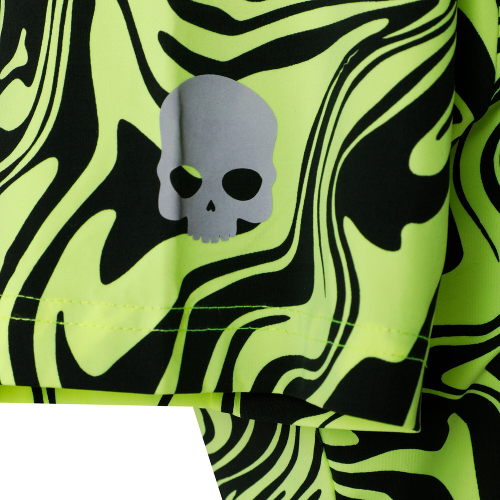 Мужское теннисное поло Hydrogen Tech Chrome T-Shirt Men - Yellow, Black