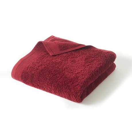 Полотенце UNI GRIOTTE 30 х 30 вишневый, хлопок 600 гр/м 2 (набор 2 шт) Blanc des Vosges 30 x 30