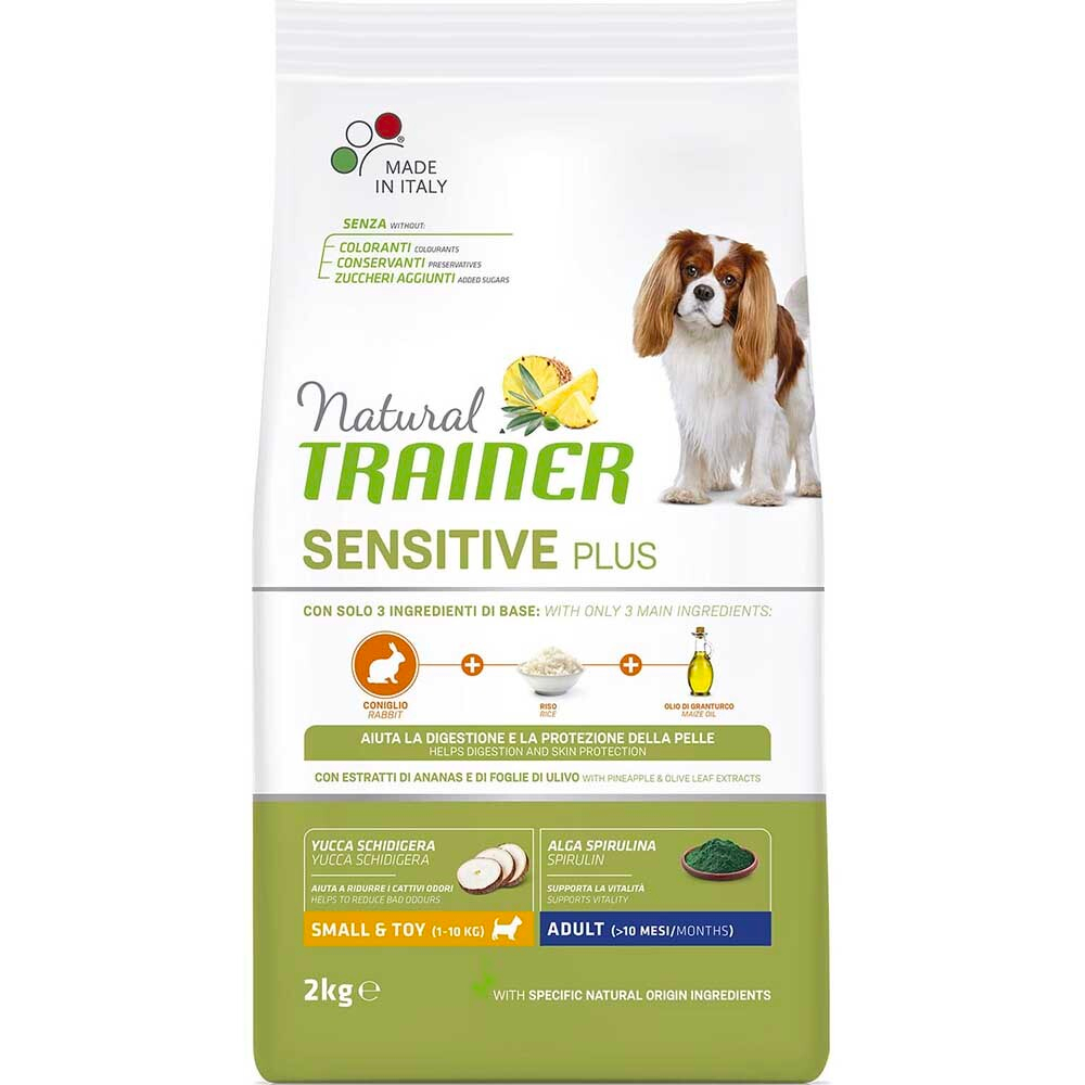 Trainer Dog Adult Small&Toy Sensitive Plus Rabbit - корм для собак карликовых и мелких пород, склонных к аллергии (кролик)