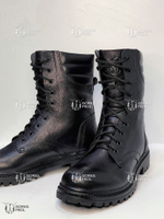 Берцы BIZON ТК-20, хромовая кожа, подошва каучук, стелька Ortholite