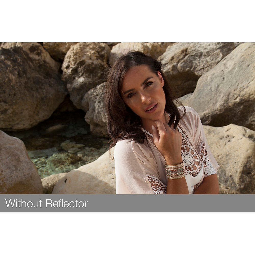 Отражатель Lastolite LL LR4836 120см складной мягкое золото/серебро