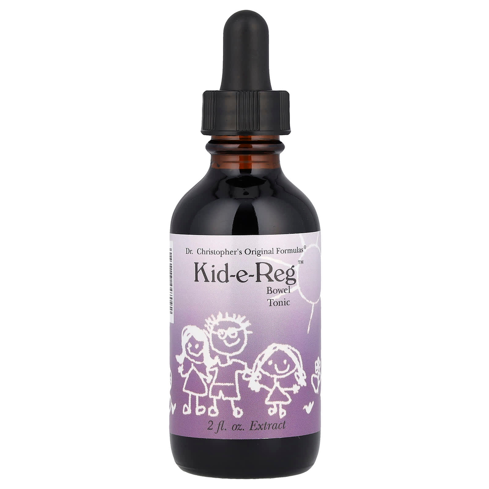 Christopher's Original Formulas, Kid-e-Reg, тонизирующее средство для кишечника, 59,14 мл (2 жидк. унции)