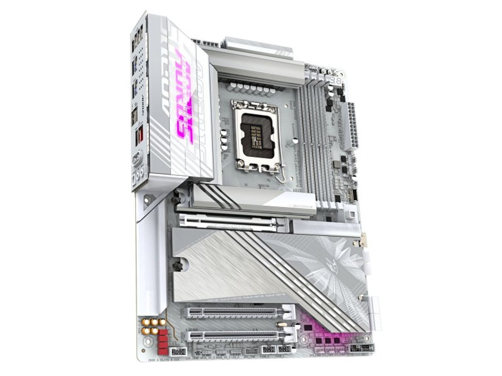Материнская плата Gigabyte Z890 Aorus Elite X Ice, Socket LGA 1851, Intel Z890, ATX, RTL