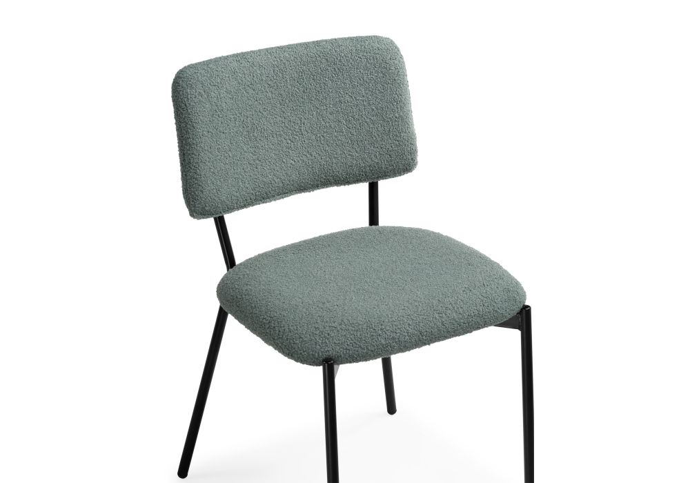 Стул на металлокаркасе Reparo oliva / black