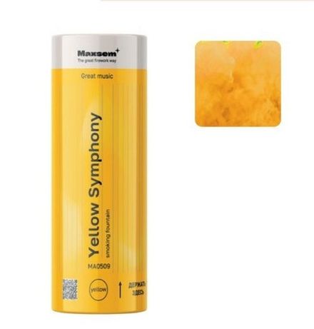 Дым цветной "Yellow Symphony" MA0509 Yellow *1.35" (1/30)