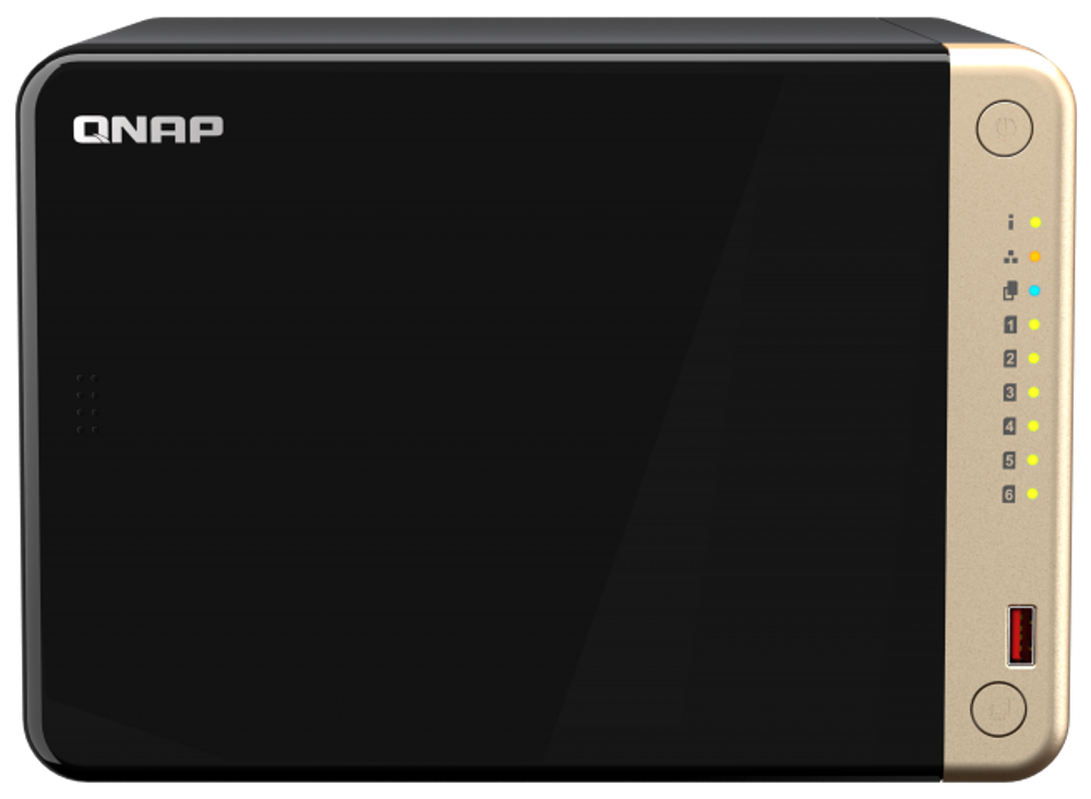 Сетевой RAID-накопитель  QNAP TS-664-8G