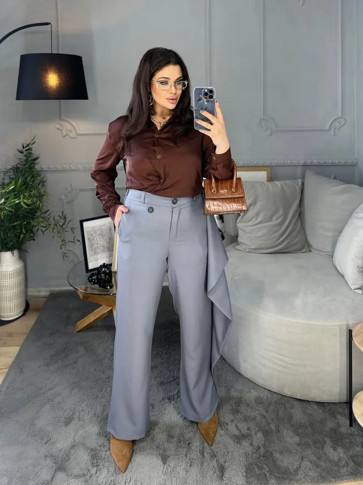 Брюки с запахом УК-3286 Fabrika