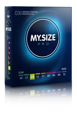 Презервативы My.Size 3 шт. размер 49 мм.