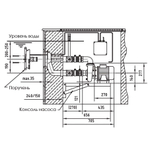 Противоток Fitstar Taifun 7620021, (380 в, 63 м3/ч, 3.4 Квт) компл: насос, блок упр., лицевая панель, фитинги, для морской воды