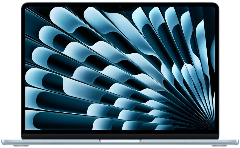 Ноутбук  Apple Macbook Air 13 (2025) 13.6 ", M, 16 Гб RAM, 512 Гб SSD, M4 10-Core GPU, Голубой