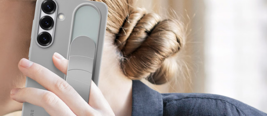 Чехол Standing Grip для Galaxy S25 , серый