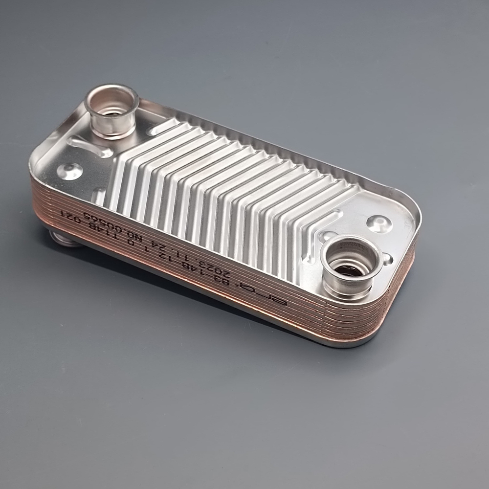 Теплообменник ГВС 12 пластин для котлов Navien Ace 24K, Atmo 20-24A(N), Deluxe 13-24K арт. 30004997A