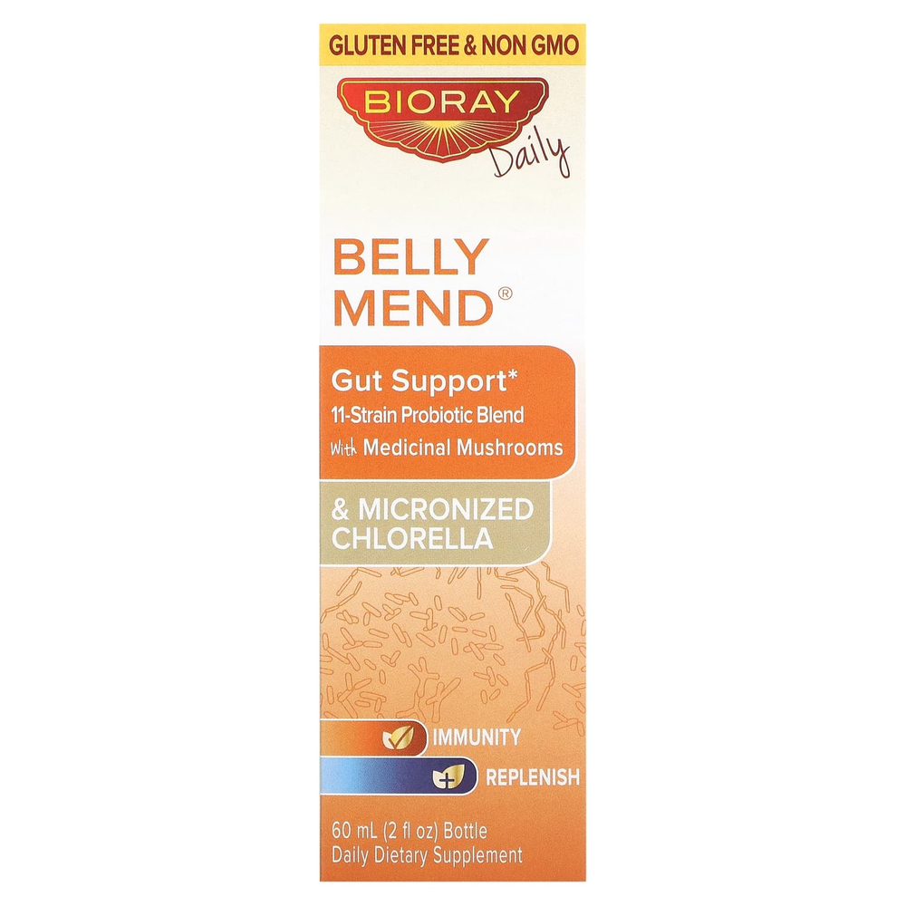 Bioray, Belly Mend, поддержка кишечника, 60 мл (2 жидк. унции)