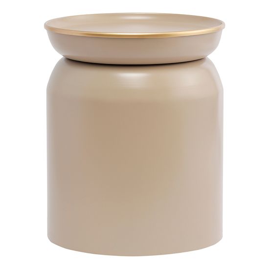 Столик журнальный ingvild, D38 см, бежевый