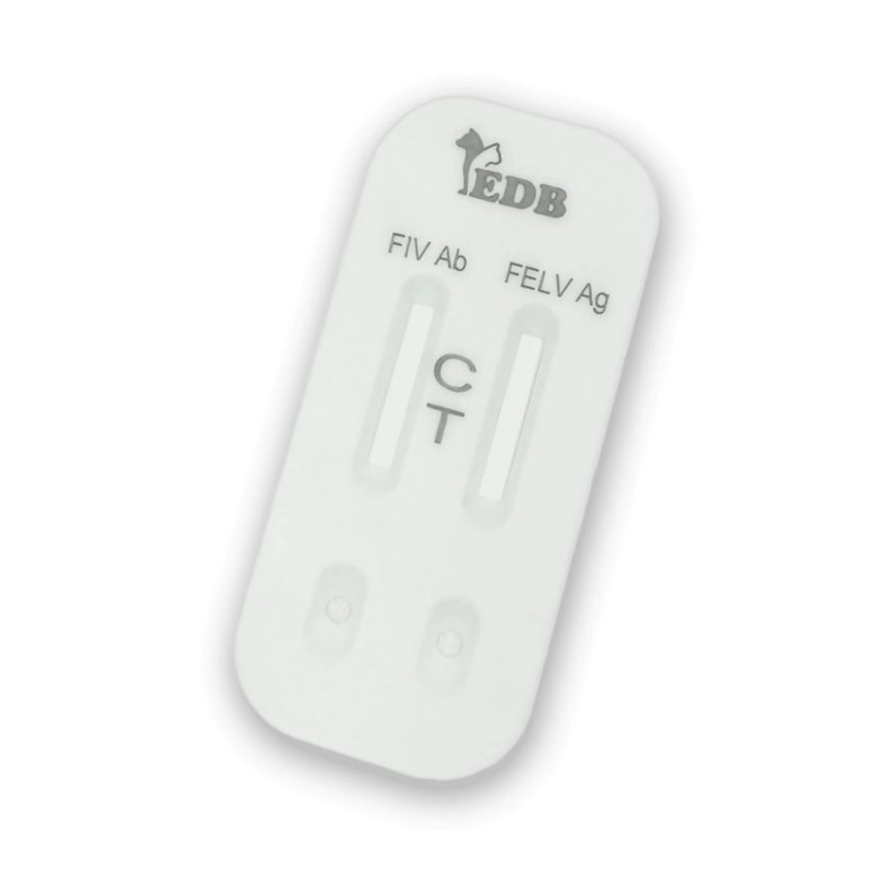 Экспресс-тест EDV Иммунодефицит кошек Ab +Лейкемия кошек Ag10 шт/упак