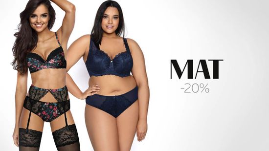 Скидка 20% на нижнее белье MAT 💎