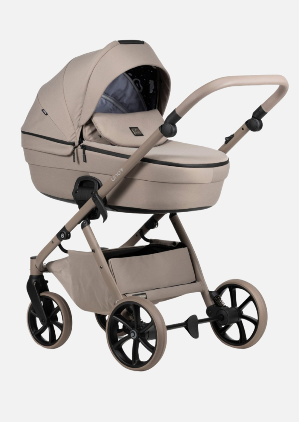 Tutis Коляска 2 в 1 UNO 6+ Essential Taupe