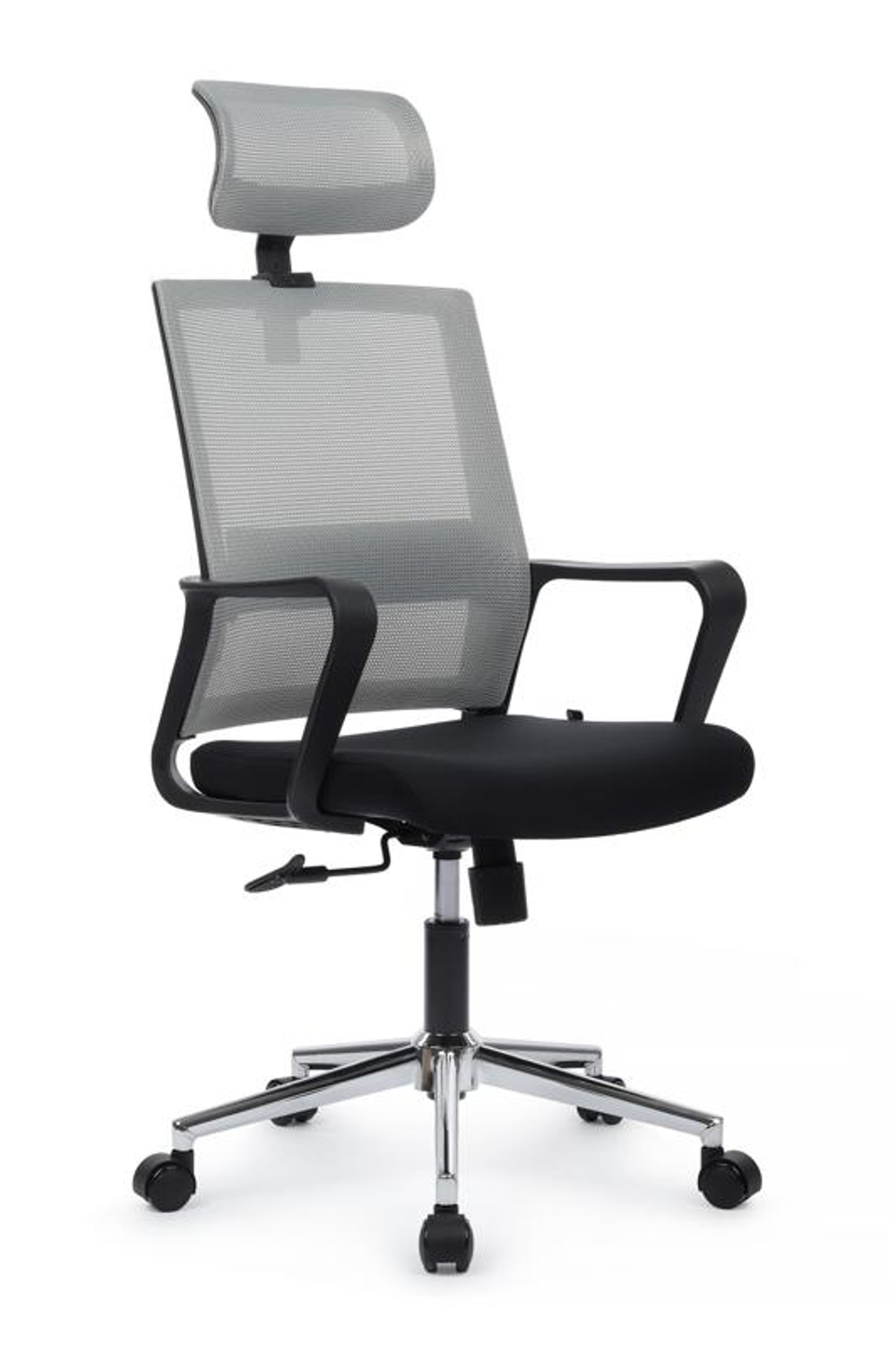 Кресло Riva Минт RCH M1029HBE Серый/Черный