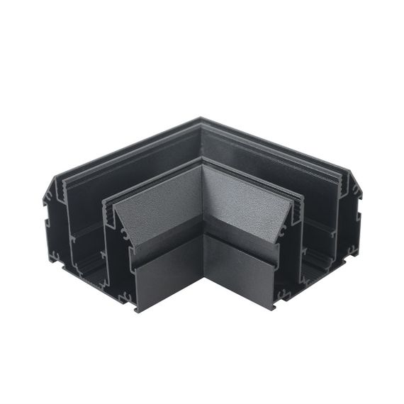 Угол соединительный для встраиваемого магнитного трека для натяжного потолка Crystal Lux Space CLT 0.233 01 BL