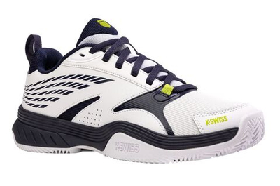Теннисные кроссовки K-Swiss Speedex HB - white/peacoat/lime green - White