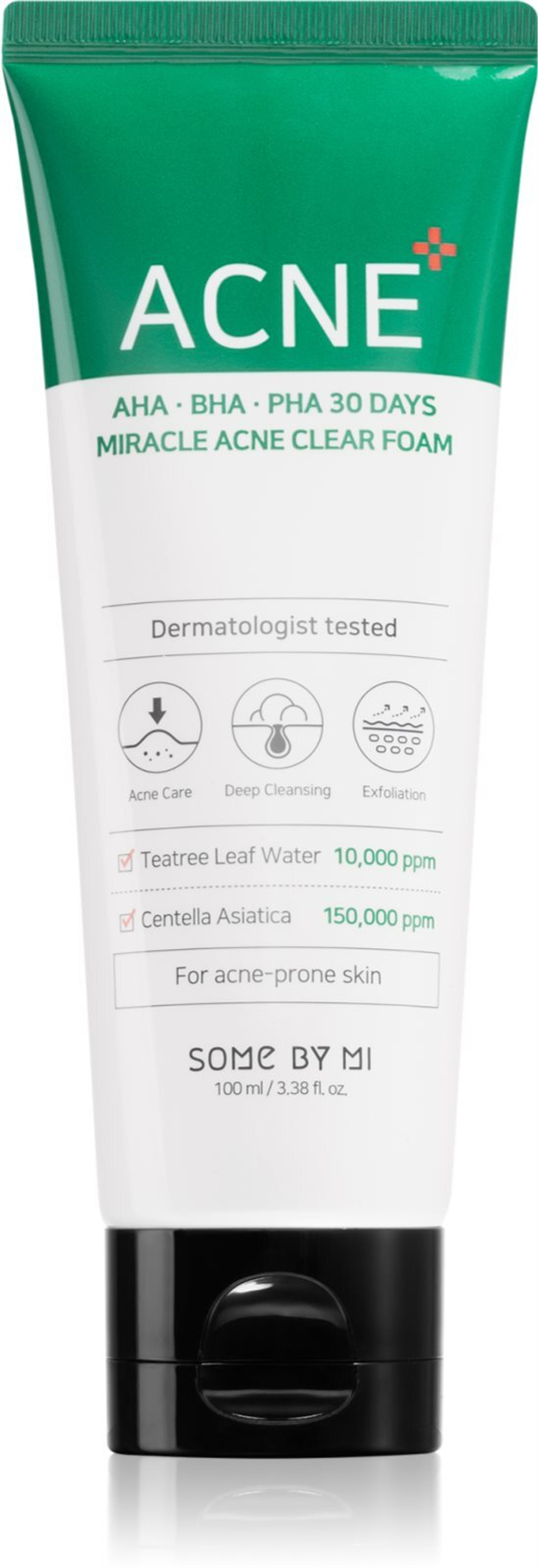 Some By Mi AHA∙BHA∙PHA 30 Days Miracle - пенка для глубокого очищения проблемной кожи /   100  ml  / GTIN 8809647390091