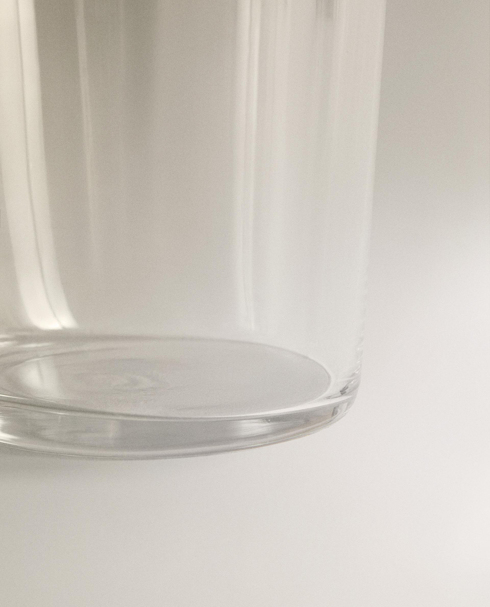 Zara Home стакан из стекла, цвет прозрачный, 9 см · 6297/561