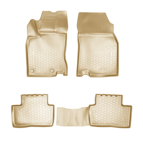 Ковры в салон Norplast/Unidec для Renault Kadjar (2015-)Полиуретан,Бежевый, арт.NPA11-C69-160-B