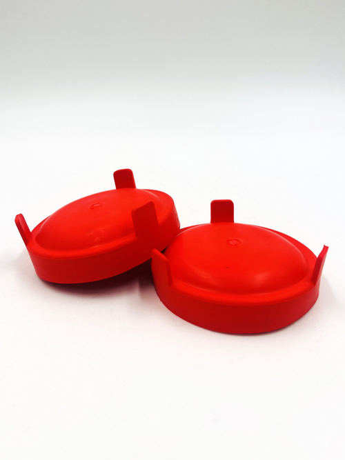 Заглушка фары с ножками красная ВАЗ 1118 Калина комплект 2 шт