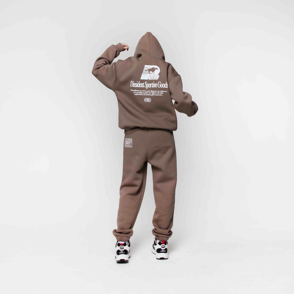 Спортивные штаны Dissident Sportive Goods коричневые