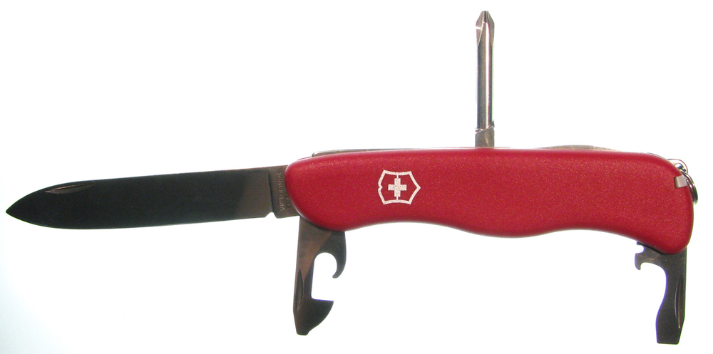 Нож Victorinox Adventure красный, 0.8953
