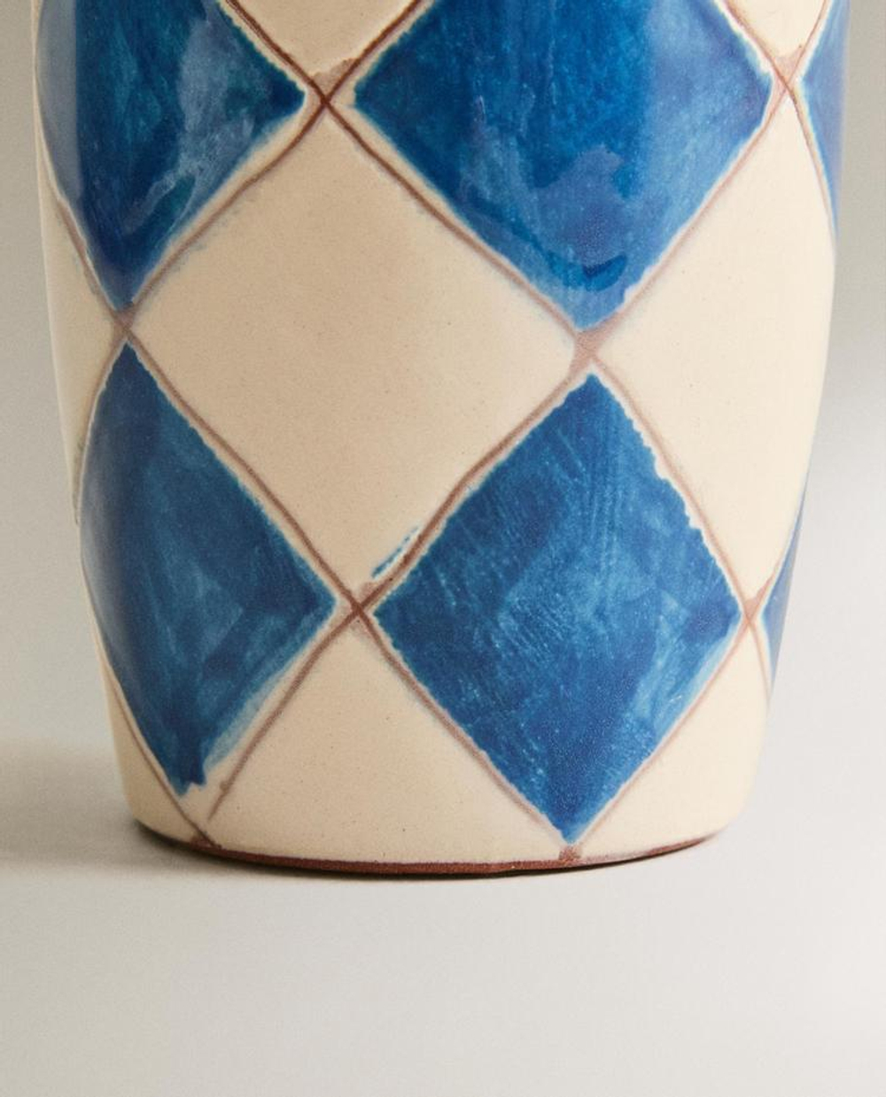 ZARA HOME КЕРАМИЧЕСКИЙ ДОЗАТОР ДЛЯ ЖИДКОГО МЫЛА, СИНИЙ