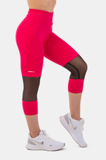Леггинсы HIGH-WAIST ¾ LENGTH SPORTY LEGGINGS 406 Розовые