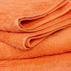 Полотенце 50x100 Cawo Life Style 7007 Uni мандариновое