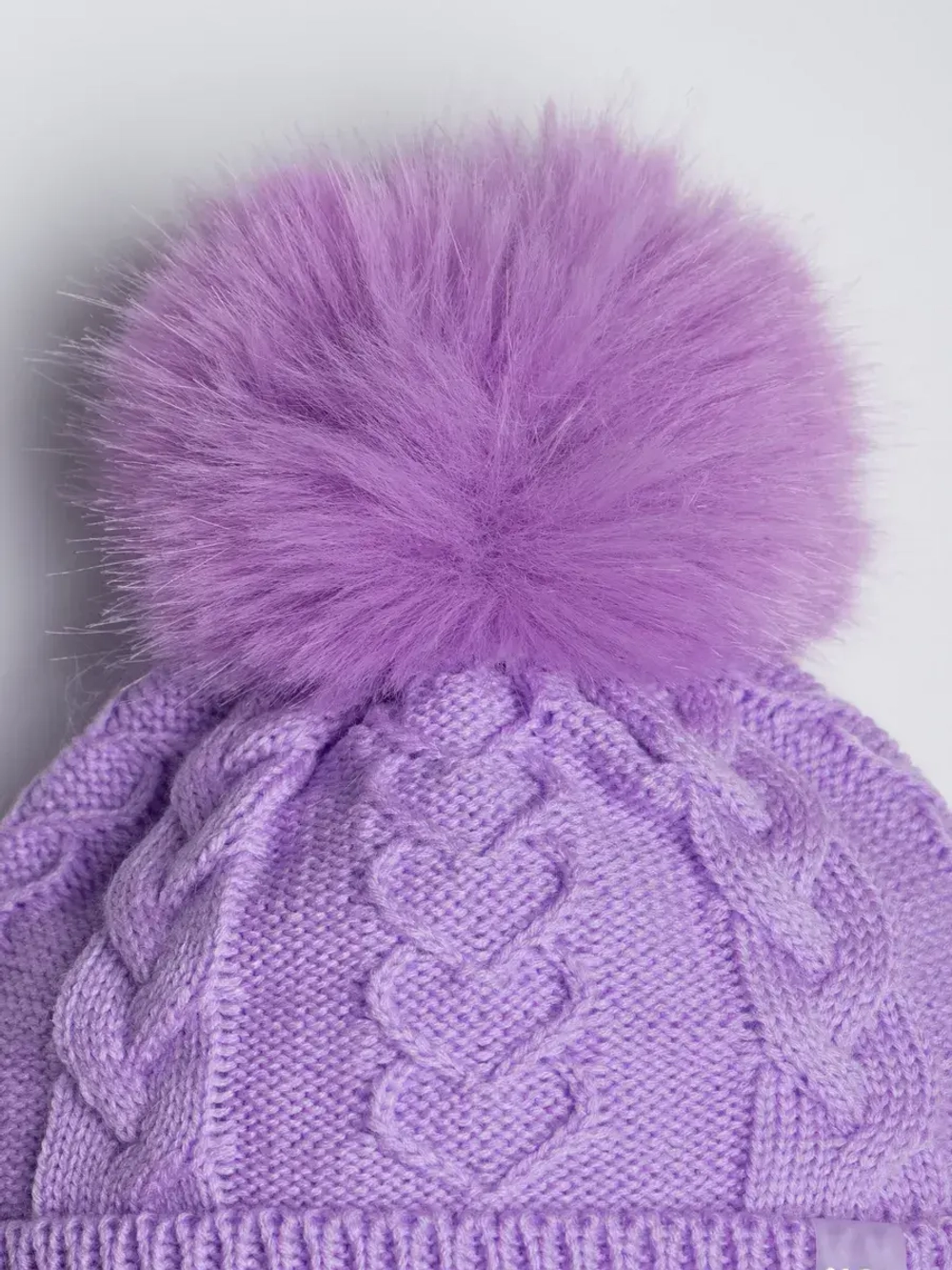 Шапка зимняя детская и снуд для девочки