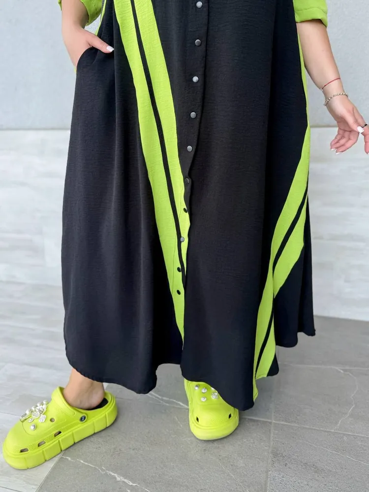 Платье-рубашка УК-2083-1 Фабрика Моды