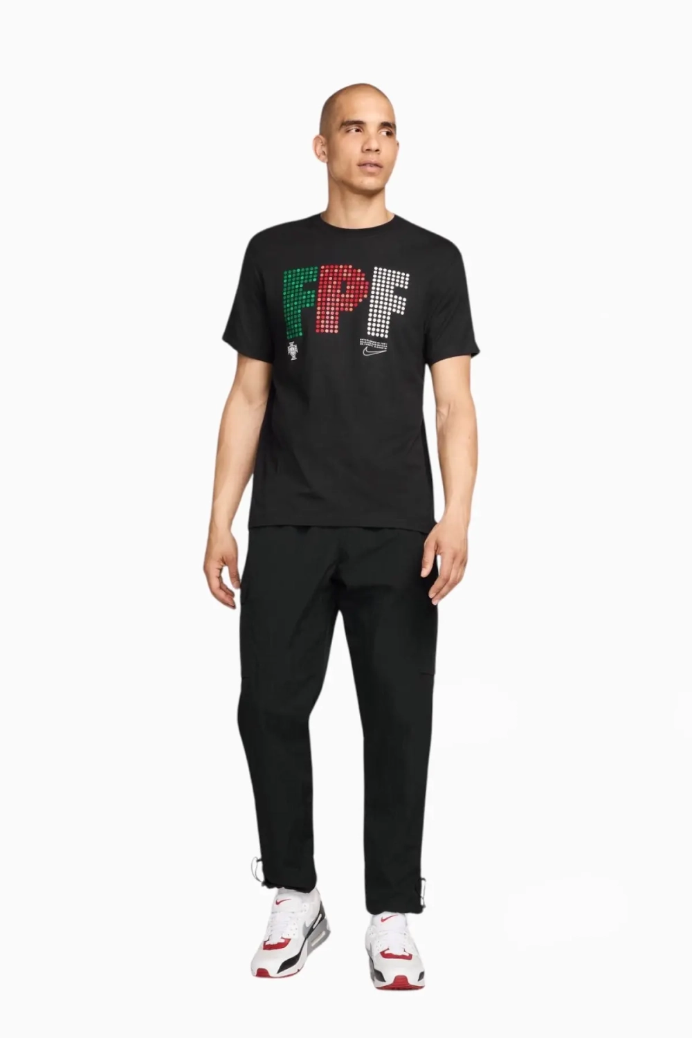 Футболка Nike Portugal 2024 Lights - черный
