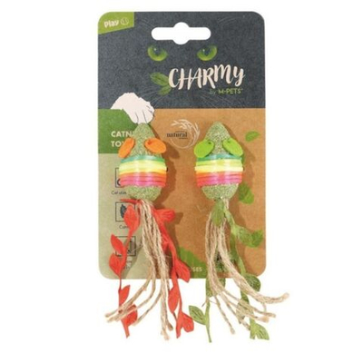 M-PETS Игрушка для кошек с кошачьей мятой CHARMY мышки