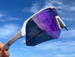 Очки S&C ZACAN Photochromic Lavender mirror, Matt white